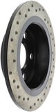 StopTech Sport Cross Drilled Brake Rotor - Front Right