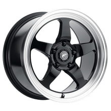 Load image into Gallery viewer, Forgestar D5 Drag 18x10 / 5x114.3 BP / ET22 / 6.4in BS Gloss Black Wheel