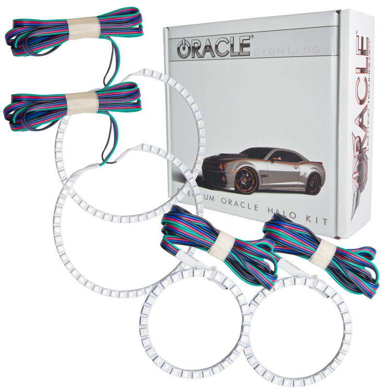 Oracle BMW 3 Series 06-11 LED Halo Kit - Non-Projector - ColorSHIFT w/o Controller - GTR Auto