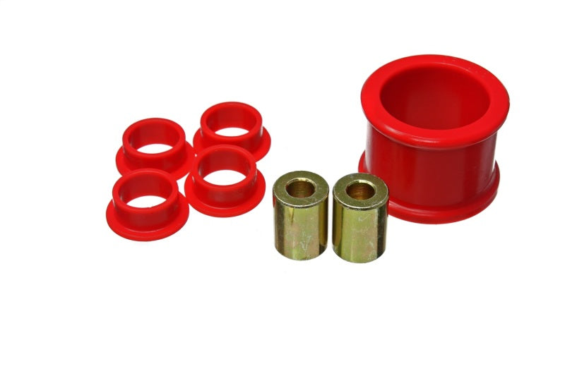 Energy Suspension 06-11 Honda Civic DX/EX/LX Red Hyper-Flex Steering Rack Bushing - GTR Auto