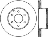 StopTech 05-18 Nissan Frontier/ Xterra Cryo Slotted Left Rear Rotor