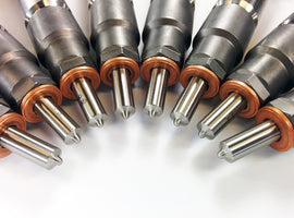 DDP 08-10 Chevrolet Duramax 6.6L LMM Reman Injector Set - 100hp (45% Over)