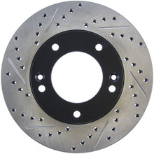 Load image into Gallery viewer, StopTech Slotted &amp; Drilled Sport Brake Rotor