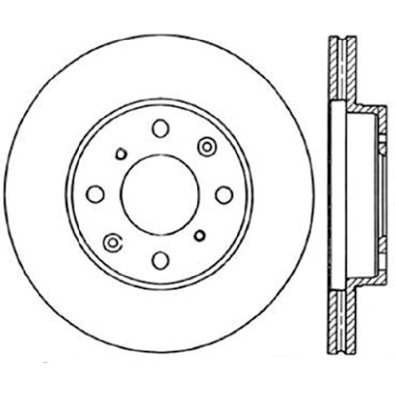 StopTech CryoStop Rotor - Front