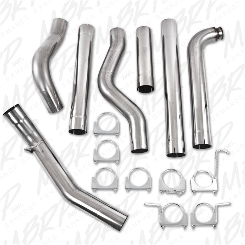 MBRP 01-07 Chev/GMC 2500/3500 EC/CC SLM Series 4in. Downpipe Back Exhaust / Single Side - T409