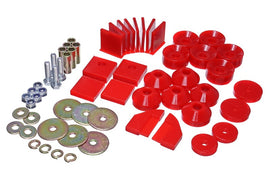 Energy Suspension 86-95 Suzuki Samurai Red Body Mount Set - GTR Auto
