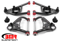 Load image into Gallery viewer, BMR 64-72 A-Body Upper And Lower A-Arm Kit - Black Hammertone - GTR Auto