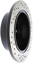Load image into Gallery viewer, StopTech 02-06 Lexus ES 250/300/330/350 / 05-07 Toyota Avalon Slotted &amp; Drilled Right Rear Rotor