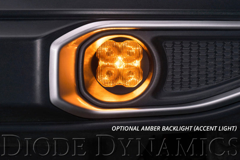 Diode Dynamics SS3 Type SDX LED Fog Light Kit Sport - White SAE Driving