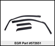 Load image into Gallery viewer, EGR 09+ Dodge Ram Pickup Quad Cab In-Channel Window Visors - Set of 4 (572651)