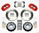 Wilwood Narrow Superlite 4R Rear Kit 12.88in Red 84-87 Corvette C4