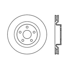 Load image into Gallery viewer, StopTech 08-09 Pontiac G8 Front CRYO-STOP Rotor