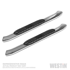 Westin 19-20 Chevy Silverado 1500 Regular Cab PRO TRAXX 4 Oval Nerf Step Bars - Stainless Steel - GTR Auto