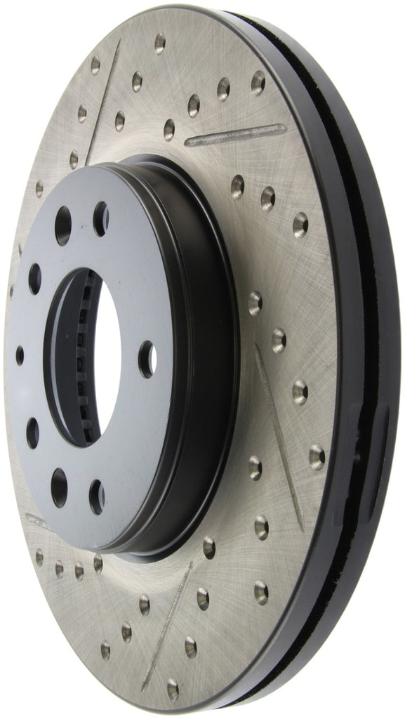 StopTech Mazda Mazda6 Slotted & Drilled Right Front Rotor