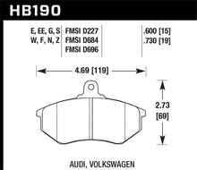 Load image into Gallery viewer, Hawk Performance Ceramic Street Brake Pads