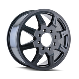 Mayhem 8101 Monstir 22x8.25 / 8x210 BP / 127mm Offset / 154.2mm Hub Inner Black Wheel