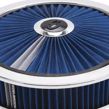 Load image into Gallery viewer, Edelbrock Air Cleaner Pro-Flo High-Flow Series Round Filtered Top 14In Dia X 3 125In