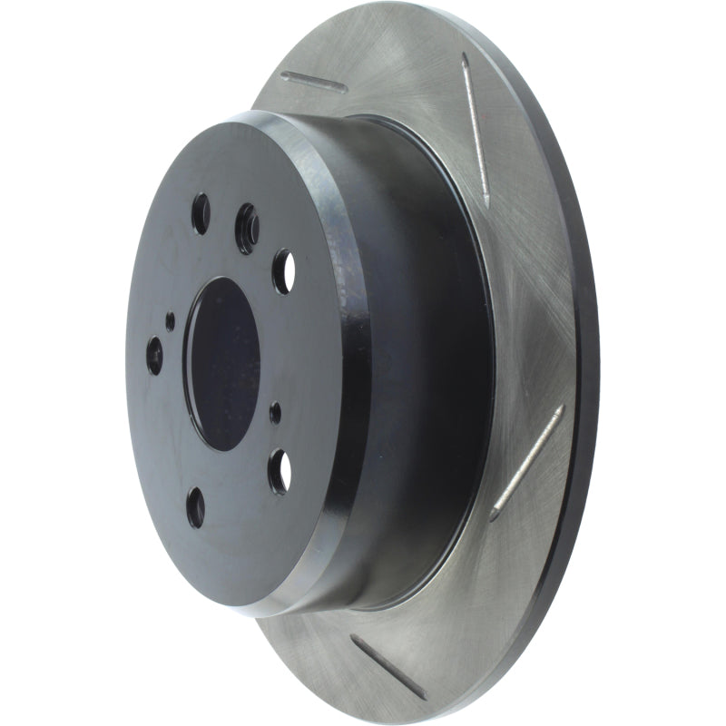 StopTech Power Slot 92-01 Toyota Camry 6cyl / 97-01 Lexus E Series Rear Left SportStop Slotted Roto