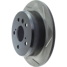 Load image into Gallery viewer, StopTech Power Slot 92-01 Toyota Camry 6cyl / 97-01 Lexus E Series Rear Left SportStop Slotted Roto