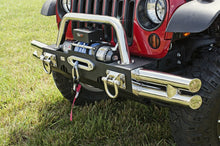 Load image into Gallery viewer, Rugged Ridge SS Tube Ends XHD Modular Front Bumper 07-18 Jeep Wrangler JK