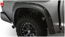 Load image into Gallery viewer, Bushwacker 14-18 Toyota Tundra Fleetside Pocket Style Flares 2pc 66.7/78.7/97.6in Bed - Black