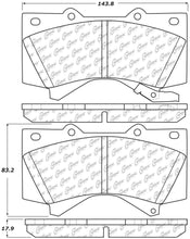 Load image into Gallery viewer, StopTech 2008 Lexus LX570 Front Truck &amp; SUV Brake Pad