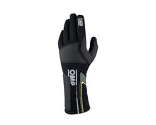 Load image into Gallery viewer, OMP Pro Mech Evo Gloves Black - Size XL (Fia 8856-2018)
