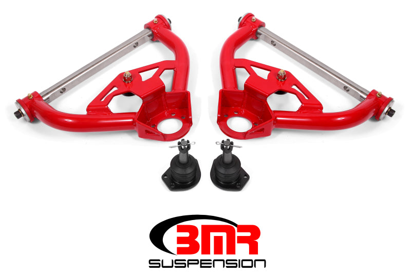 BMR 78-87 G-Body Non-Adj. Upper A-Arms (Polyurethane) - Red - GTR Auto