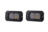 Diode Dynamics Stage Series 2in LED Pod Pro - White Combo Flush ABL (Pair)