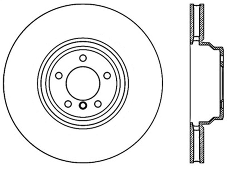 StopTech Drilled Sport Brake Rotor