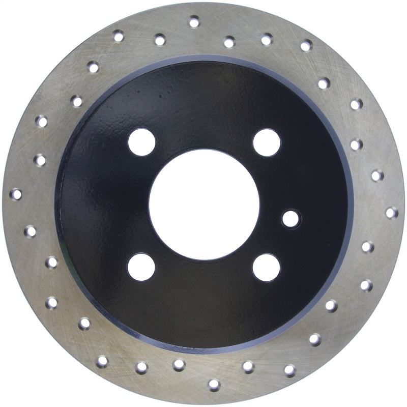 StopTech Sport Cross Drilled Brake Rotor - Rear Left