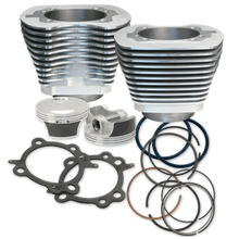 Load image into Gallery viewer, S&amp;S Cycle 99-06 BT 97in Big Bore Cylinder Kit - Silver
