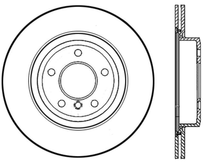 StopTech Slotted Sport Brake Rotor