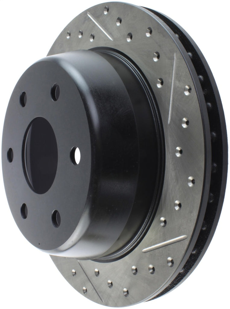 StopTech Power Slot 02-06 Escalade / 03-06 Avalance 1500 Rear Left Drilled & Slotted Rotors