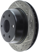 Load image into Gallery viewer, StopTech Power Slot 02-06 Escalade / 03-06 Avalance 1500 Rear Left Drilled &amp; Slotted Rotors