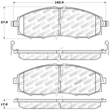 Load image into Gallery viewer, StopTech Sport Brake Pads w/Shims and Hardware - Front