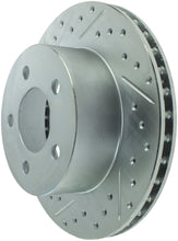 Load image into Gallery viewer, StopTech Select Sport 90-98 Jeep Cherokee 4WD/93-98 Grand Cherokee Slotted/Drilled Right Front Rotor