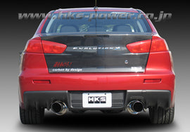 HKS 08-09 Evo 10 Hi-Power Dual Tip Catback Exhaust