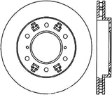 StopTech 00-07 Mitsubishi Montero/Montero Sport Front Left Cryo Slotted Sport Brake Rotor