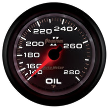 Load image into Gallery viewer, AutoMeter Gauge Oil Temp 2-5/8in. 140-280 Deg. F Mechanical Phantom II