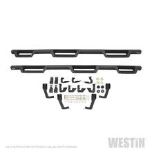 Load image into Gallery viewer, Westin/HDX 07-18 Chevrolet Silverado (Excl. Classic) 6.5ft. Bed Drop W2W Nerf Step Bars - Tex. Blk