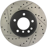 StopTech 04-07 BMW 525/530 Series / 08-09 528/535 Series Front Right Slotted & Drilled Rotor