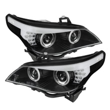 Load image into Gallery viewer, Spyder BMW E60 5-Series 04-07 Projector Halogen Model- CCFL Halo Blk PRO-YD-BMWE6004-CCFL-BK