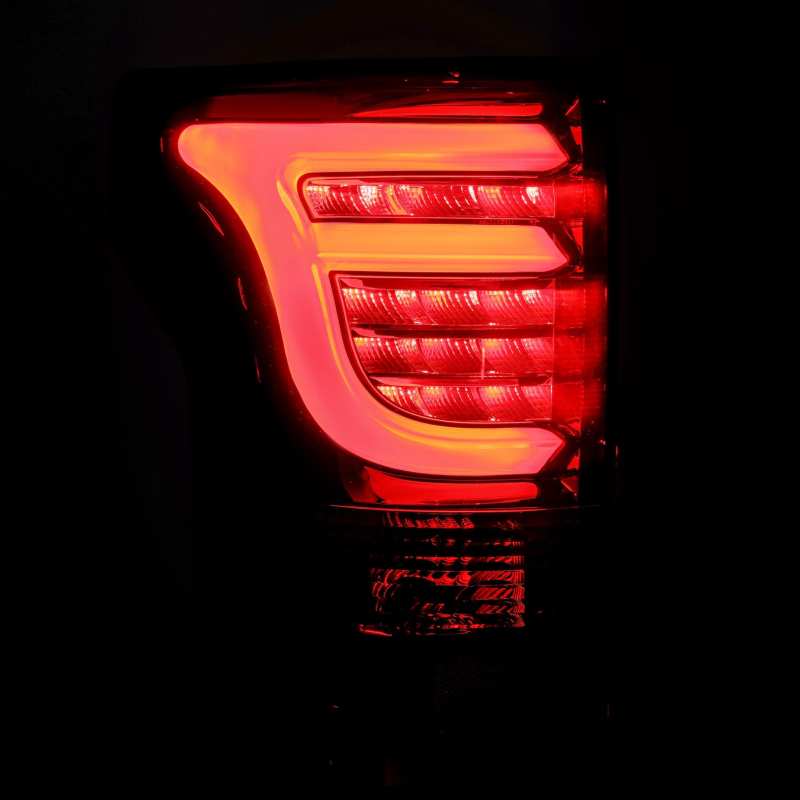 AlphaRex 15-17 Ford F-150 (Excl Models w/Blind Spot Sensor) PRO-Series LED Tail Lights Red Smoke