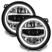 Load image into Gallery viewer, Oracle Jeep Wrangler JL/Gladiator JT RGB+W Headlight DRL Kit - ColorSHIFT w/o Controller
