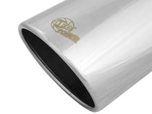Load image into Gallery viewer, aFe Universal Bolt On Exhaust Tip Polished 5in Inlet x 6in Outlet x 12in Long