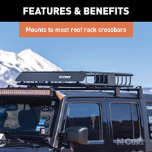 Load image into Gallery viewer, Curt 41-1/2in x 37in Roof Rack Cargo Carrier