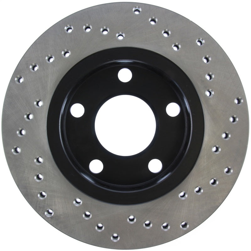 StopTech 2/99-02 Audi S4 Drilled Right Rear Rotor