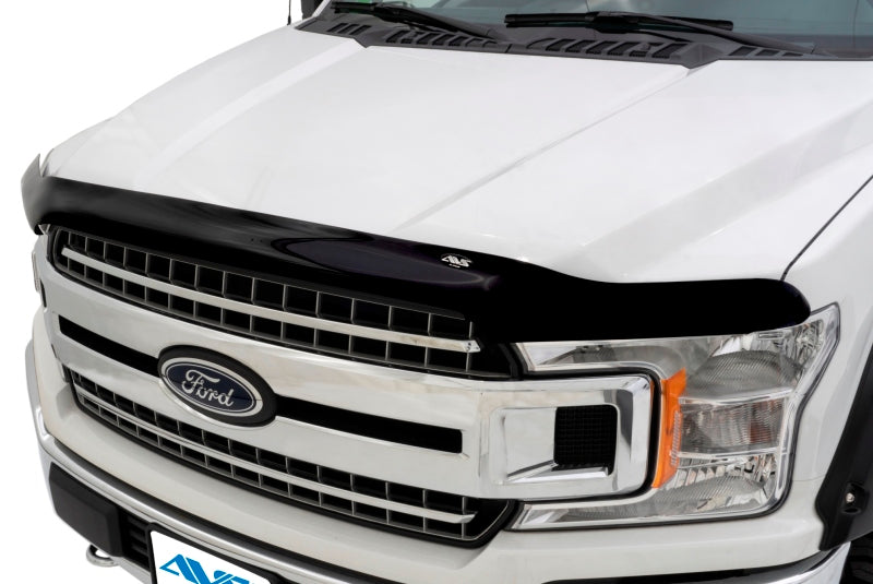 AVS 11-15 Ford Explorer (Excl. Sport Model) High Profile Bugflector II Hood Shield - Smoke