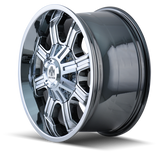 Mayhem 8102 Beast 20x9 / 6x135 BP / -12mm Offset / 106mm Hub Chrome Wheel